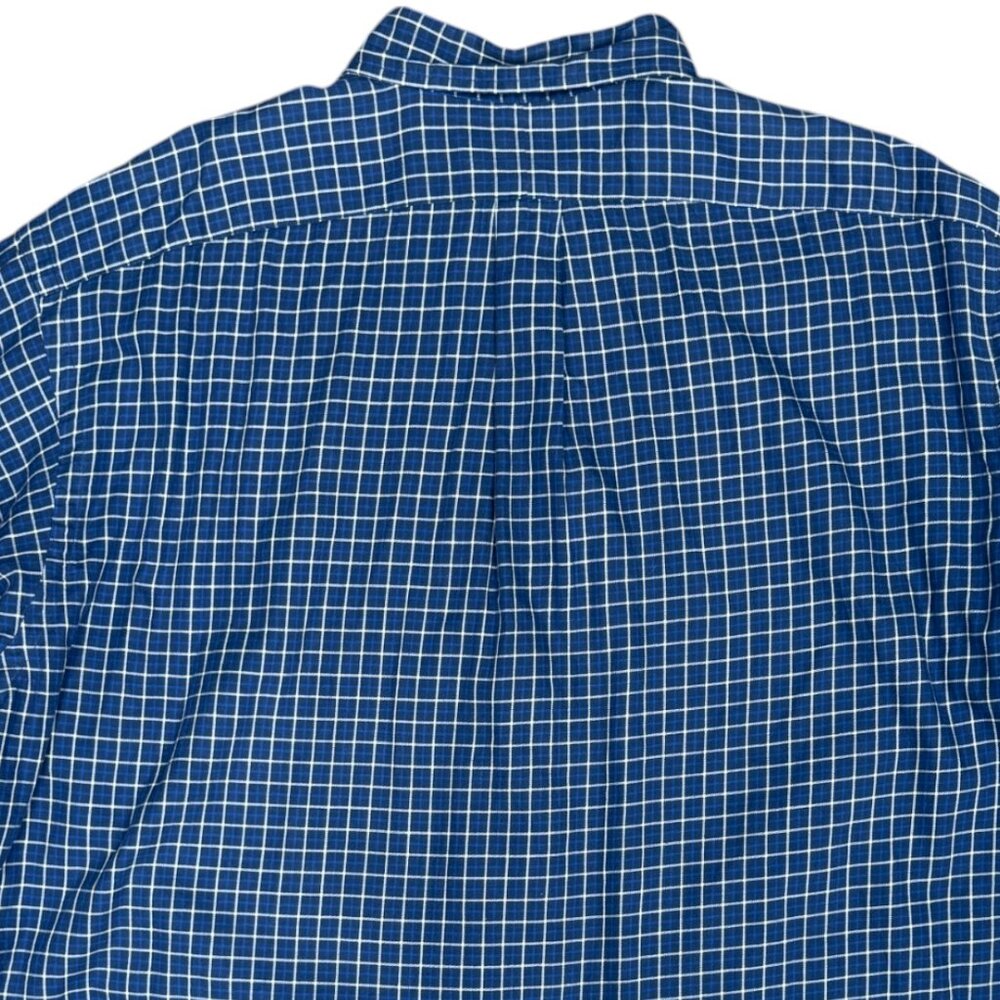 Men's RALPH LAUREN Blake Long Sleeve Button Down Shirt 100% Cotton Blue- Size XL - Picture 3 of 8